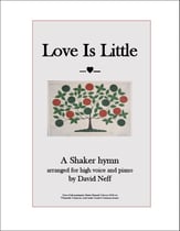 Love Is Little (high voice solo) Vocal Solo & Collections sheet music cover